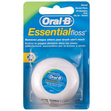 Орал-Би Essential Floss Зубная нить мята 50м
