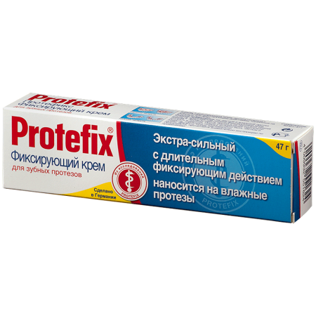 Протефикс Крем для фиксации зубных протезов экстрасильный гипоаллергенный 40мл