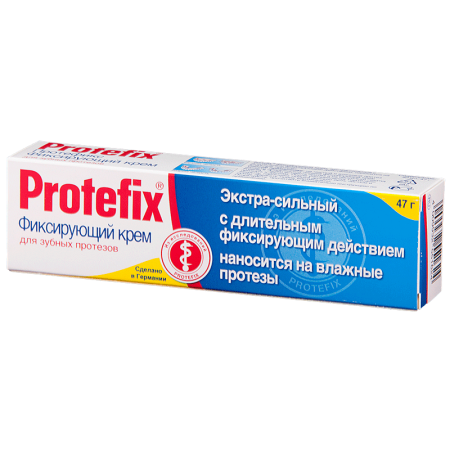 Протефикс Крем для фиксации зубных протезов экстрасильный 40мл