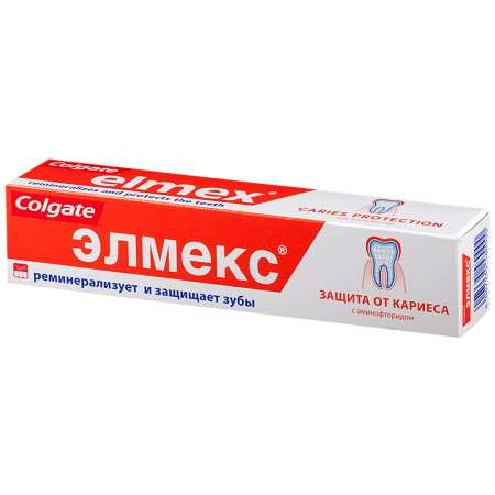 Колгейт Элмекс Зубная паста защита от кариеса 75мл (арт. FDE250041)