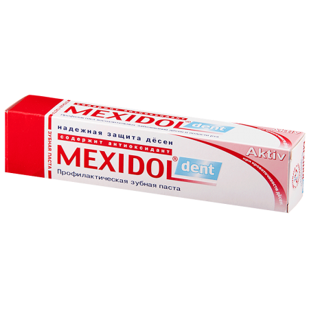 Мексидол Зубная паста дент актив 65г