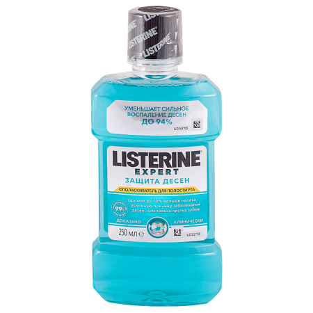 Листерин ополаскиватель д/полости рта защита десен Освежающая Мята 250мл (1+1 бесплатно)