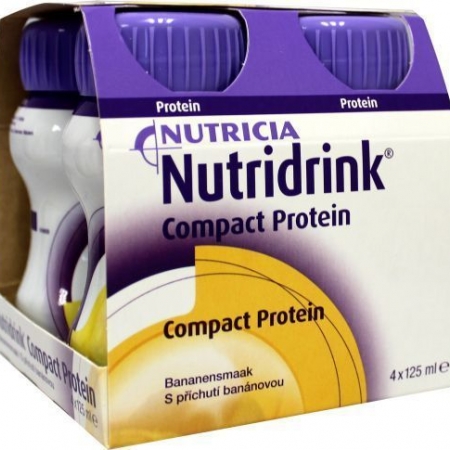 Нутринидринк Compact Protein Смесь жидкая для энтерального питания банан 125мл №4