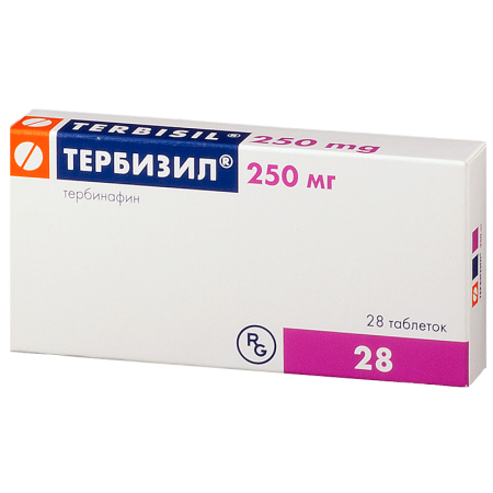 Тербизил табл. 250 мг. №28