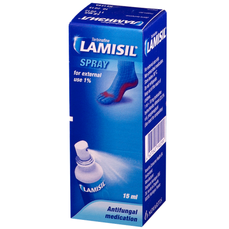Ламизил спрей наружн. 1 % фл. с расп. 15 мл.