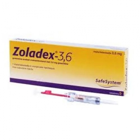 Золадекс капсула д/подкожн. введен. пролонгир. действия 3,6 мг шприц №1