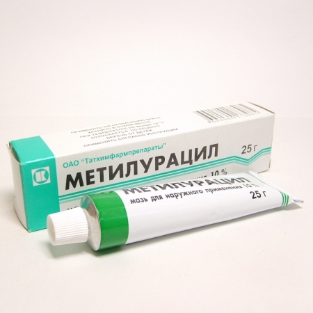 Метилурациловая мазь 10% 25г N1
