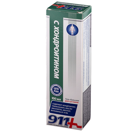 911 Хондроитин Гель-бальзам для суставов 100мл уп.№1