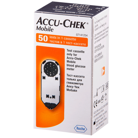 Тест-кассета  Accu-chek  Мобайл №50