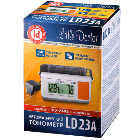 Тонометр LD 23А автоматический цифровой с адаптером